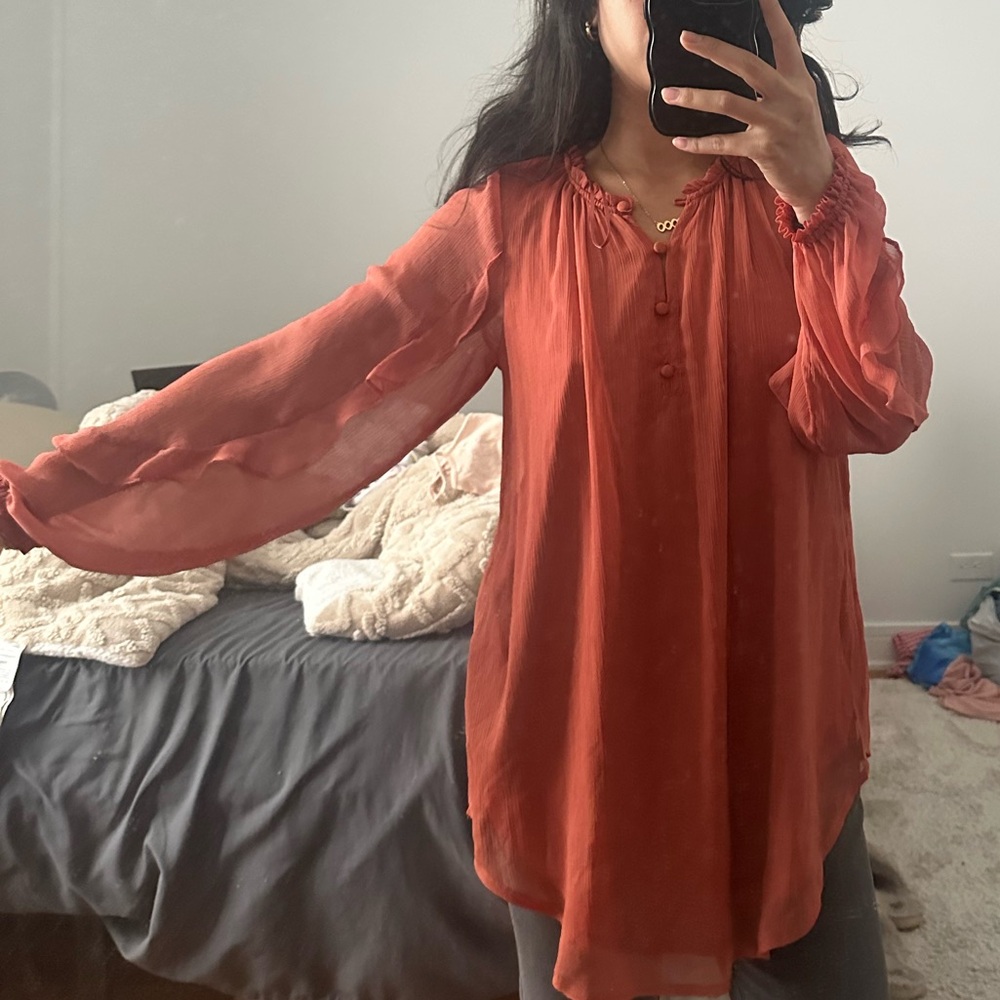 Lauren Conrad Pink Blouse